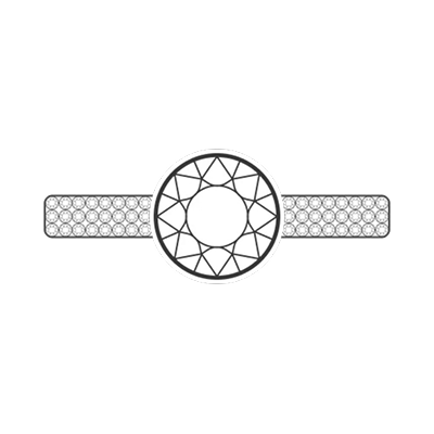 Pave Rings