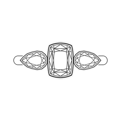 Three Stone Rings
