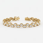 Modern Aurelia Dutch Marquise Diamond Fashion Bracelet