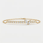 Royal Radiance Pear & marquise Diamond Fashion Bracelet