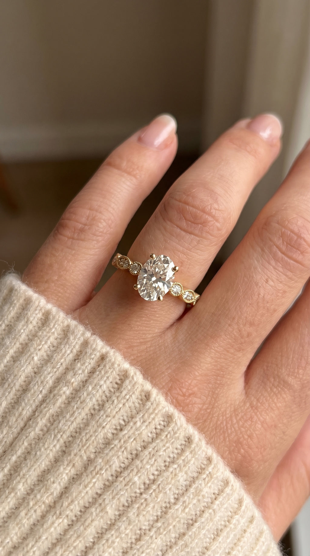 Heritage Lace Oval Ring