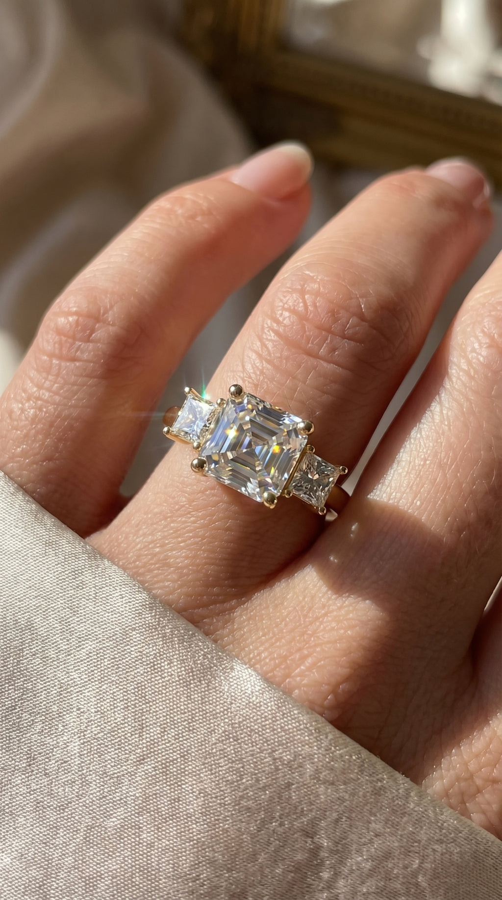 The Heirloom Trinity Ascher Ring