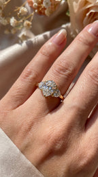 Everlasting Tear Pear Ring