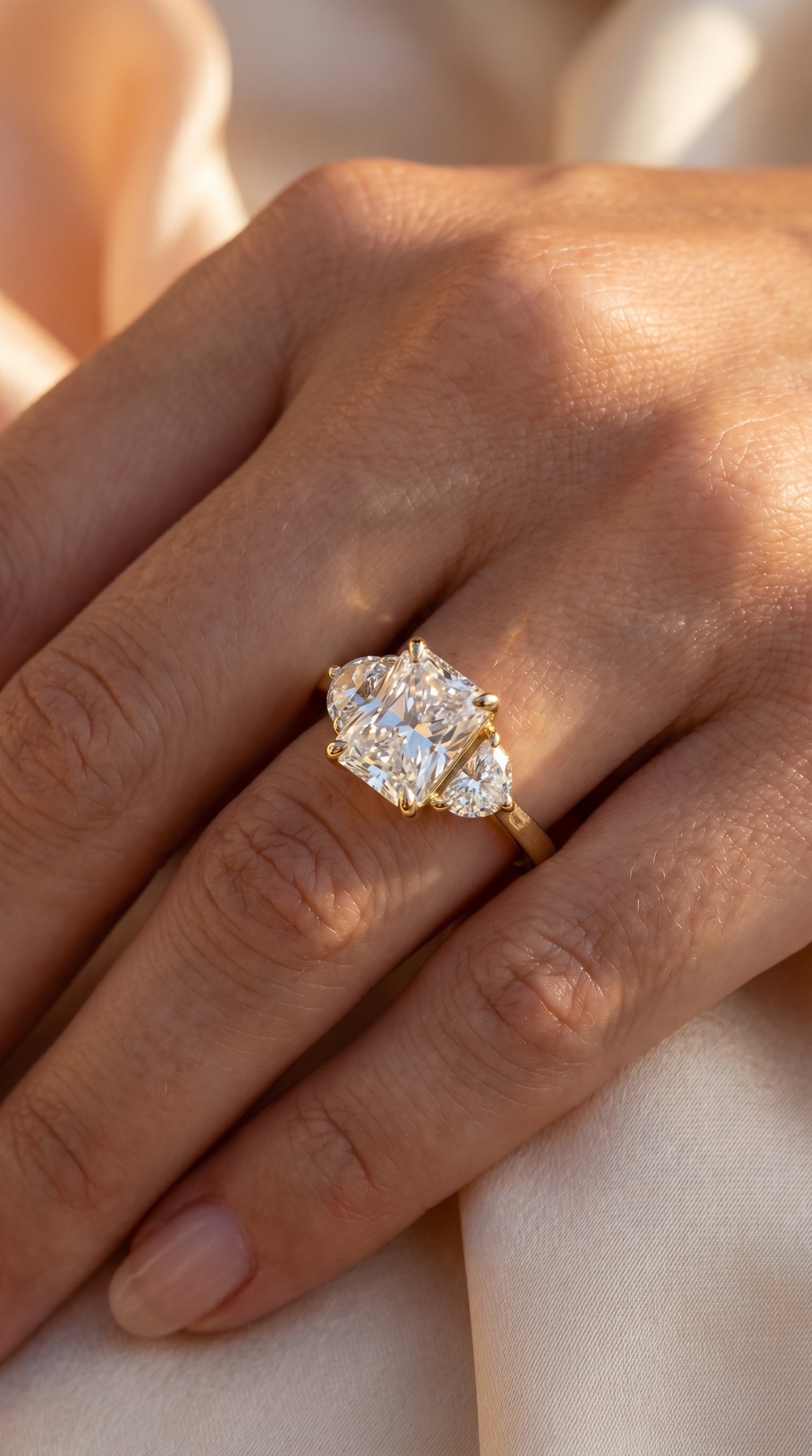 Luminous Fire Radiant Ring