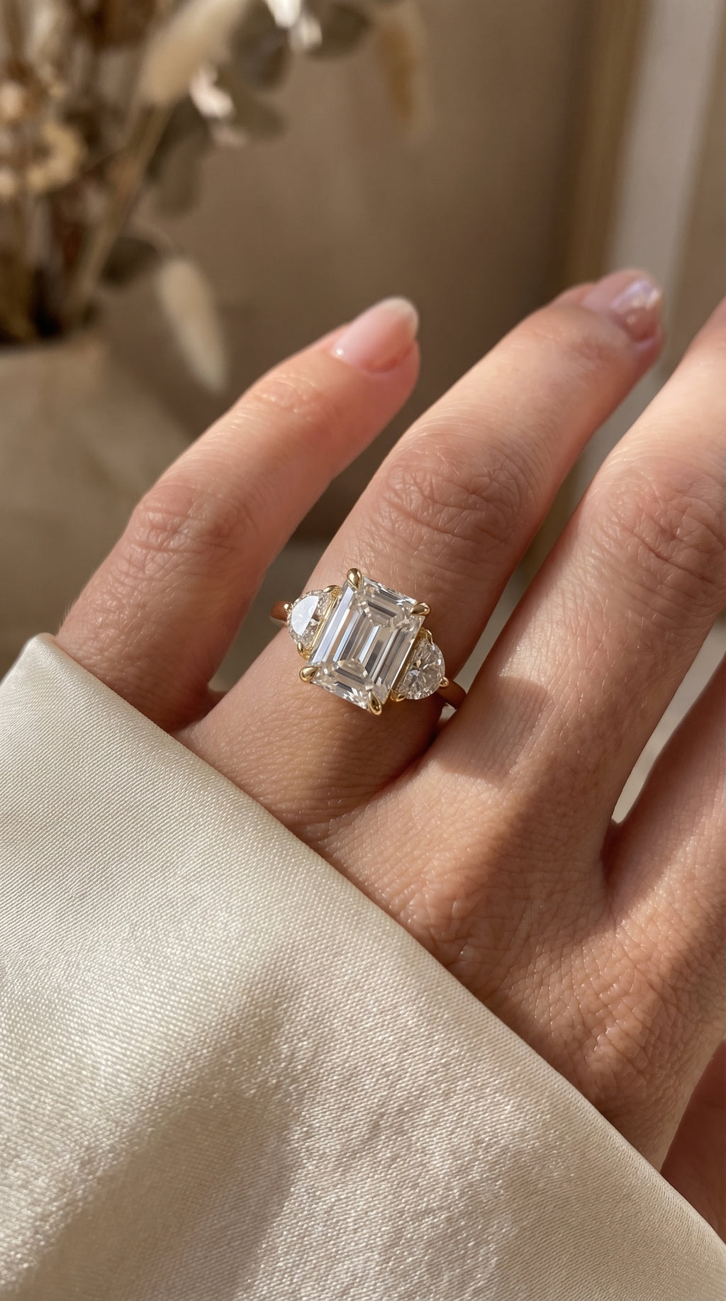 Legacy Line Emerald Ring