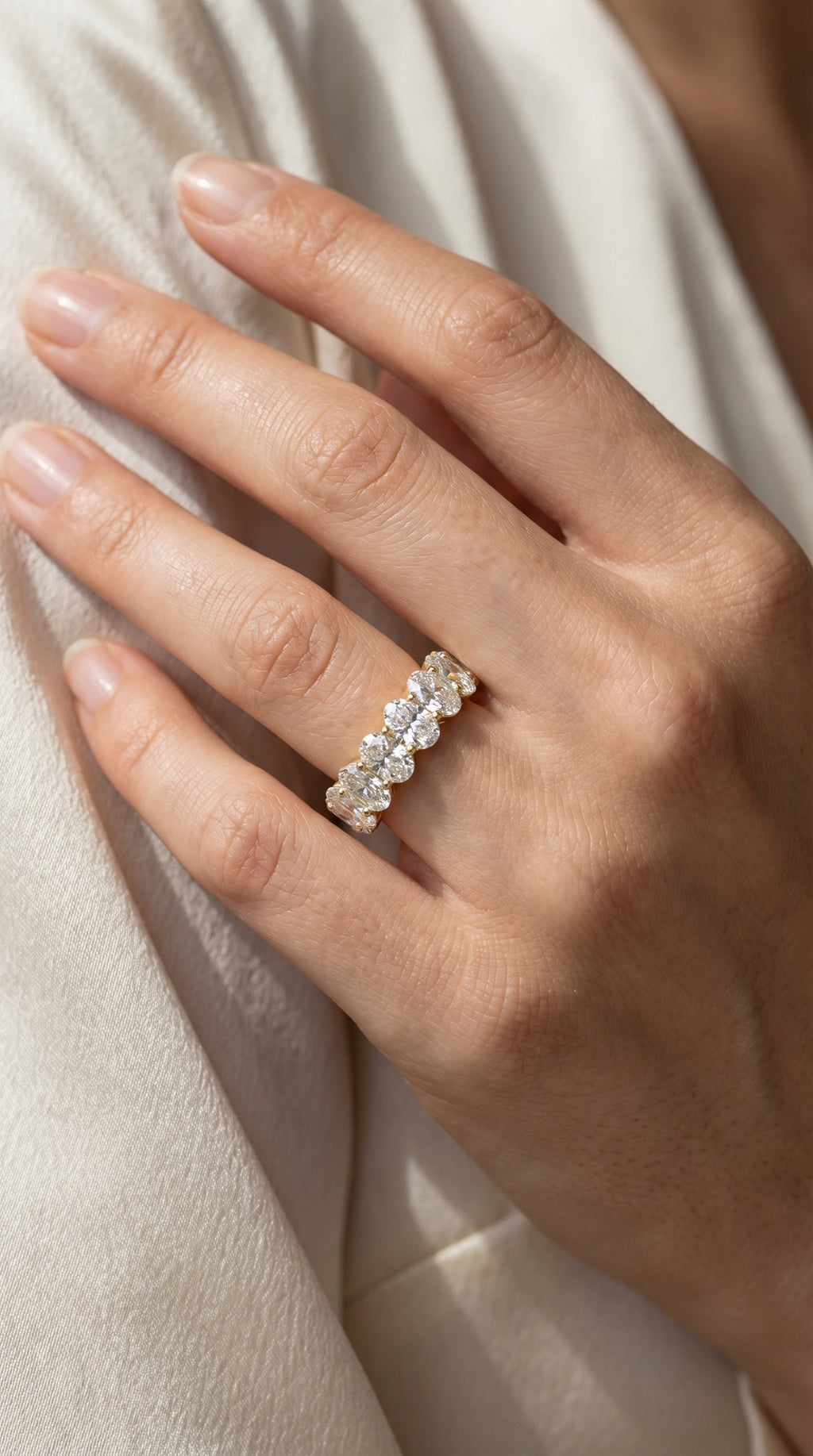 Forever Brilliant Oval Cut Diamond Ring