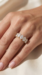 Eternal Romance Oval Diamond Ring