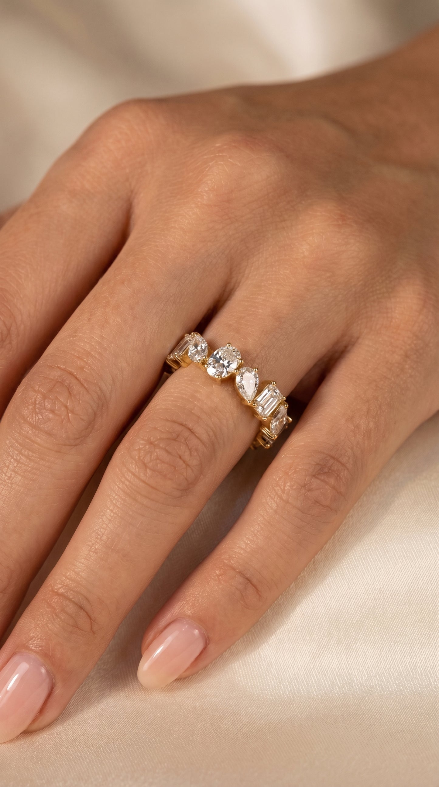 Signature Mixed Cut Diamond Ring