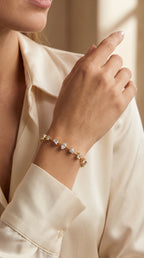 Luxury Multi-Shape Diamond Fashion Bracelet