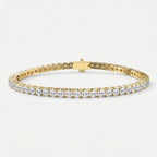 Round Shape Diamond Tennis Bracelet