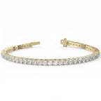 Round Shape Diamond Tennis Bracelet