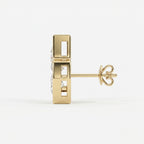 Star design Kitestar Diamond Earring Stud