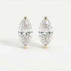 Luxury Marquise Cut Diamond Stud Earrings