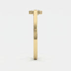 The Aurelia Half-Bezel Ascher Ring