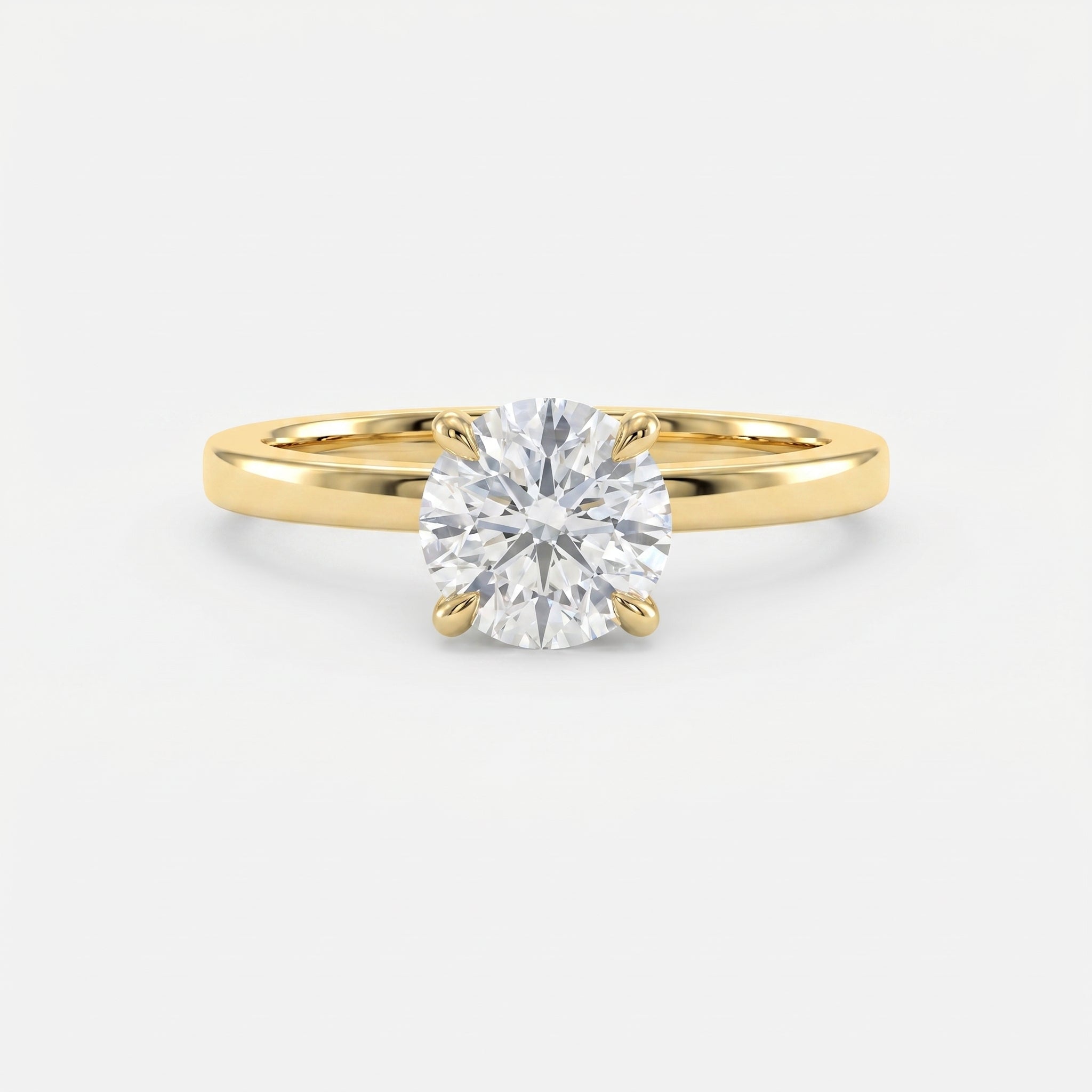 Luna Veil Round Ring