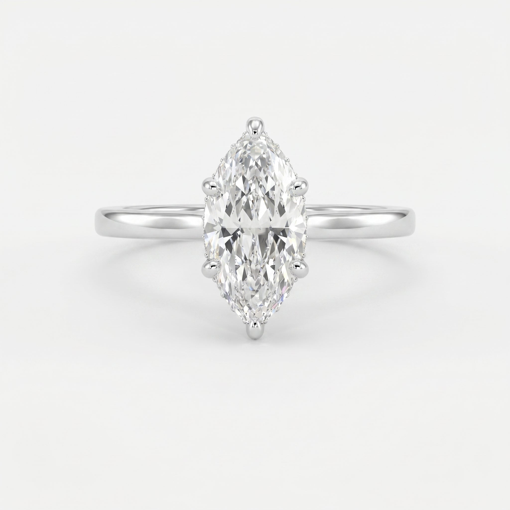 Noble Flow Marquise Ring