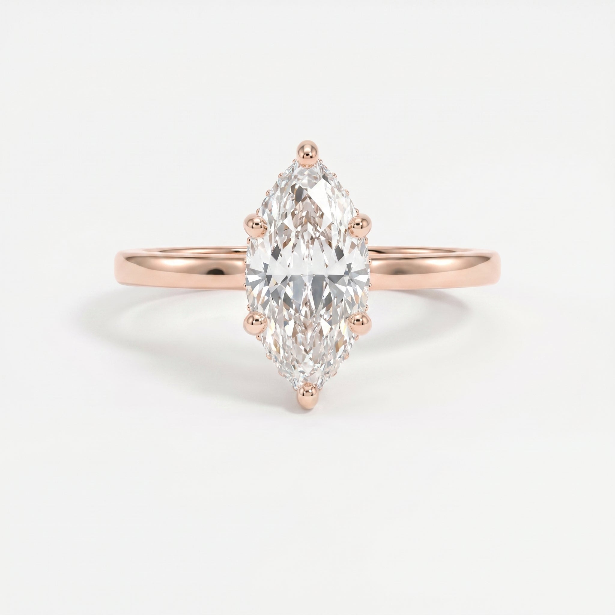 Noble Flow Marquise Ring