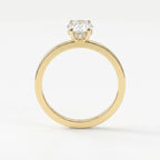 Vellore Aura Oval Brilliant Hidden Halo Ring