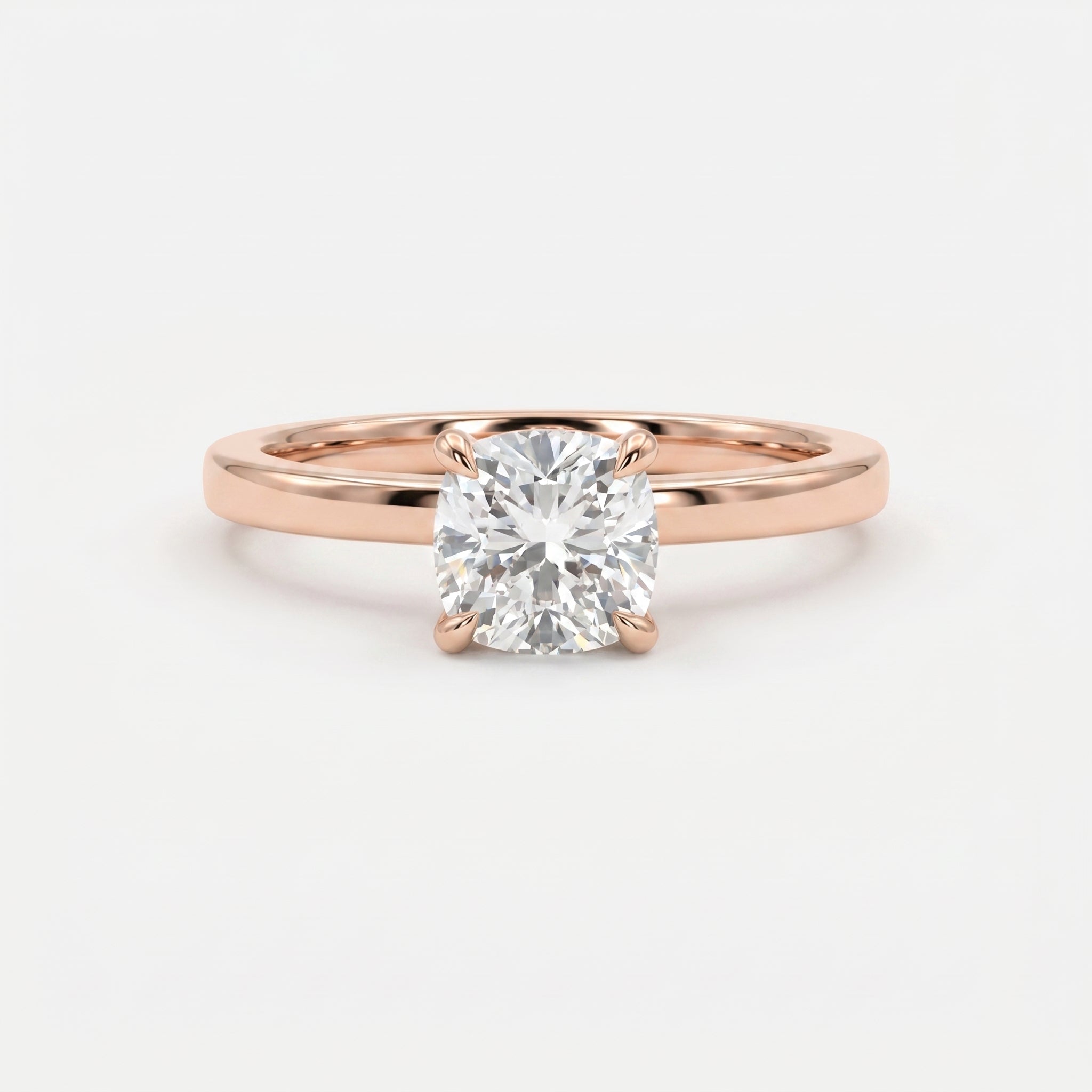 Velvet Aura Cushion Modified Brilliant Ring