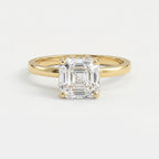 Axis Veil Asscher Cut Ring