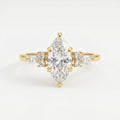 Noble Arc Marquise Ring