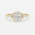 Soft Arc Oval Ring