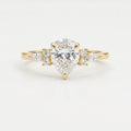 Teardrop Grace Pear Ring