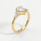 Teardrop Grace Pear Ring