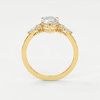 Teardrop Grace Pear Ring