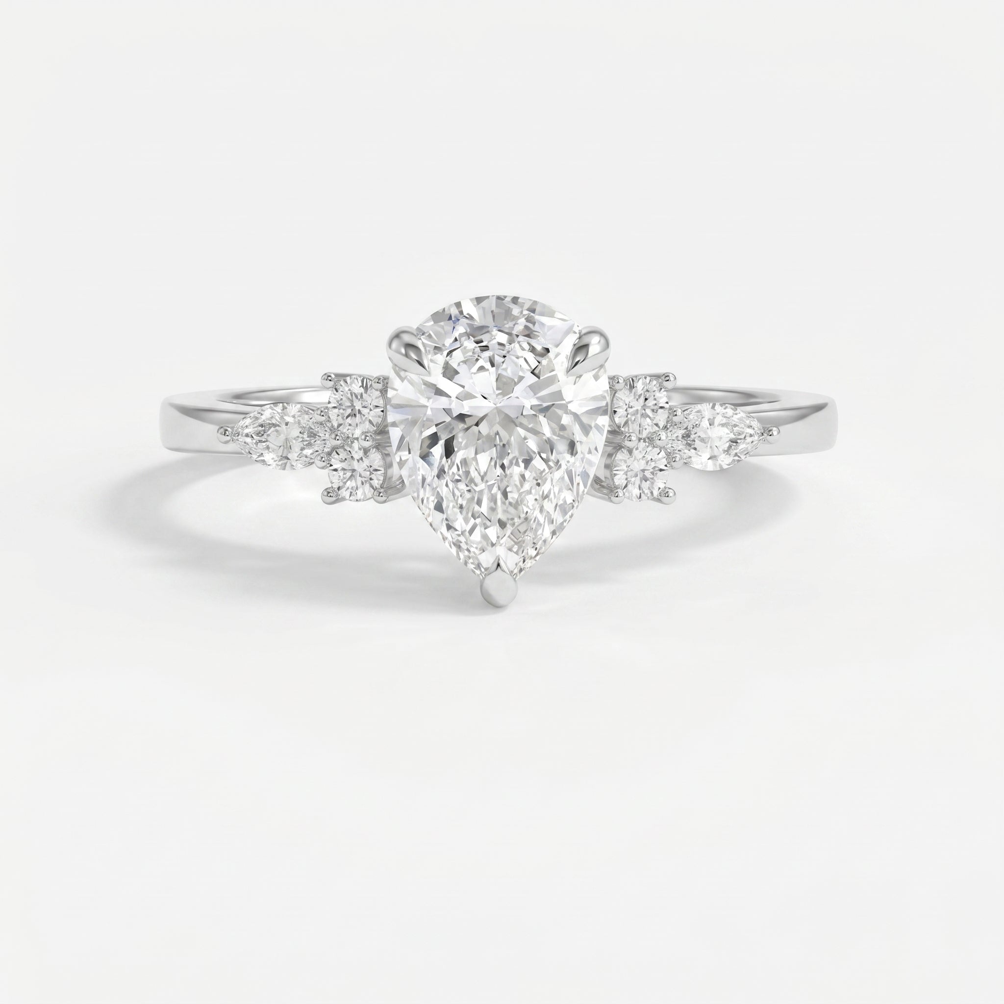 Teardrop Grace Pear Ring