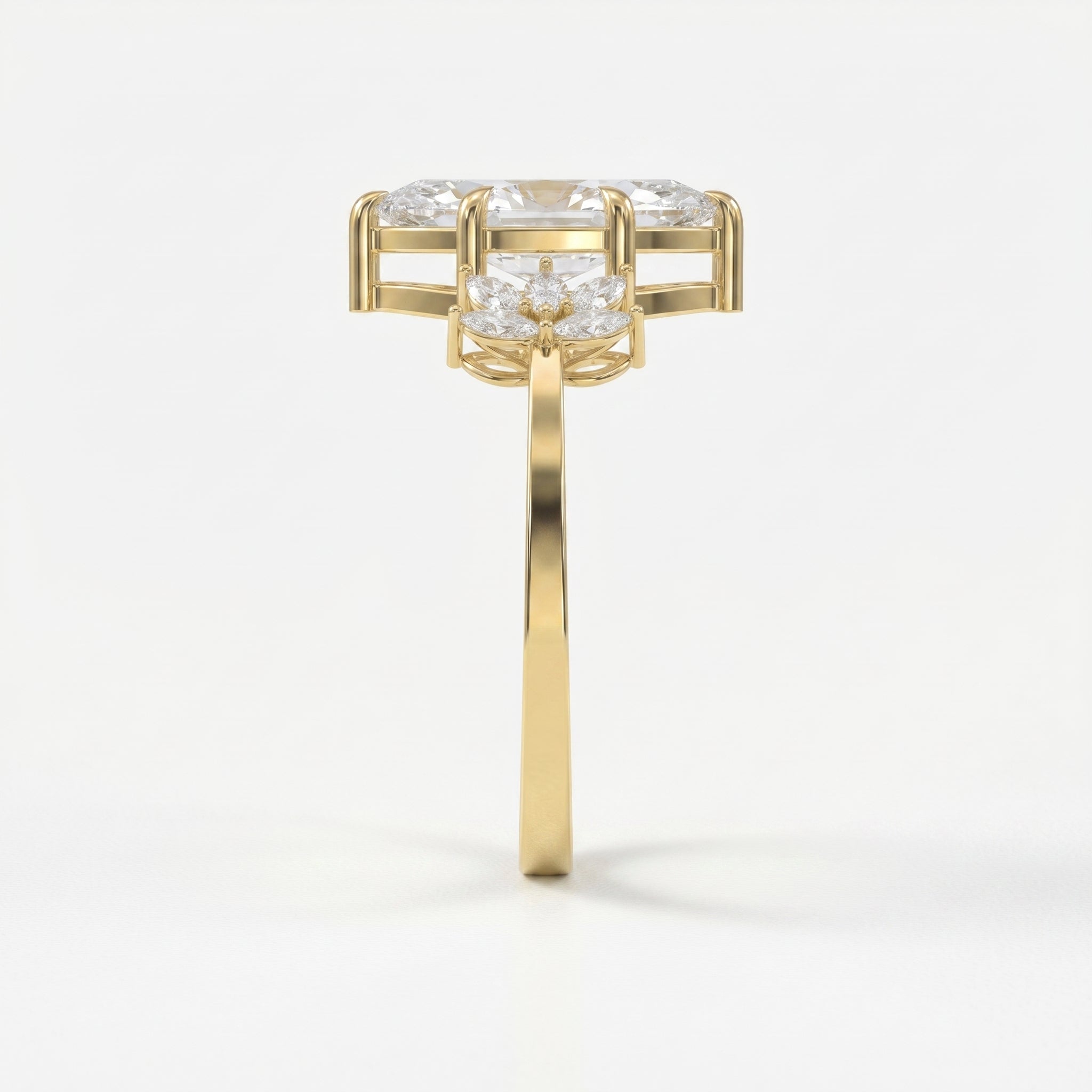 Petal Élan Marquise Ring