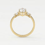 Petal Élan Marquise Ring