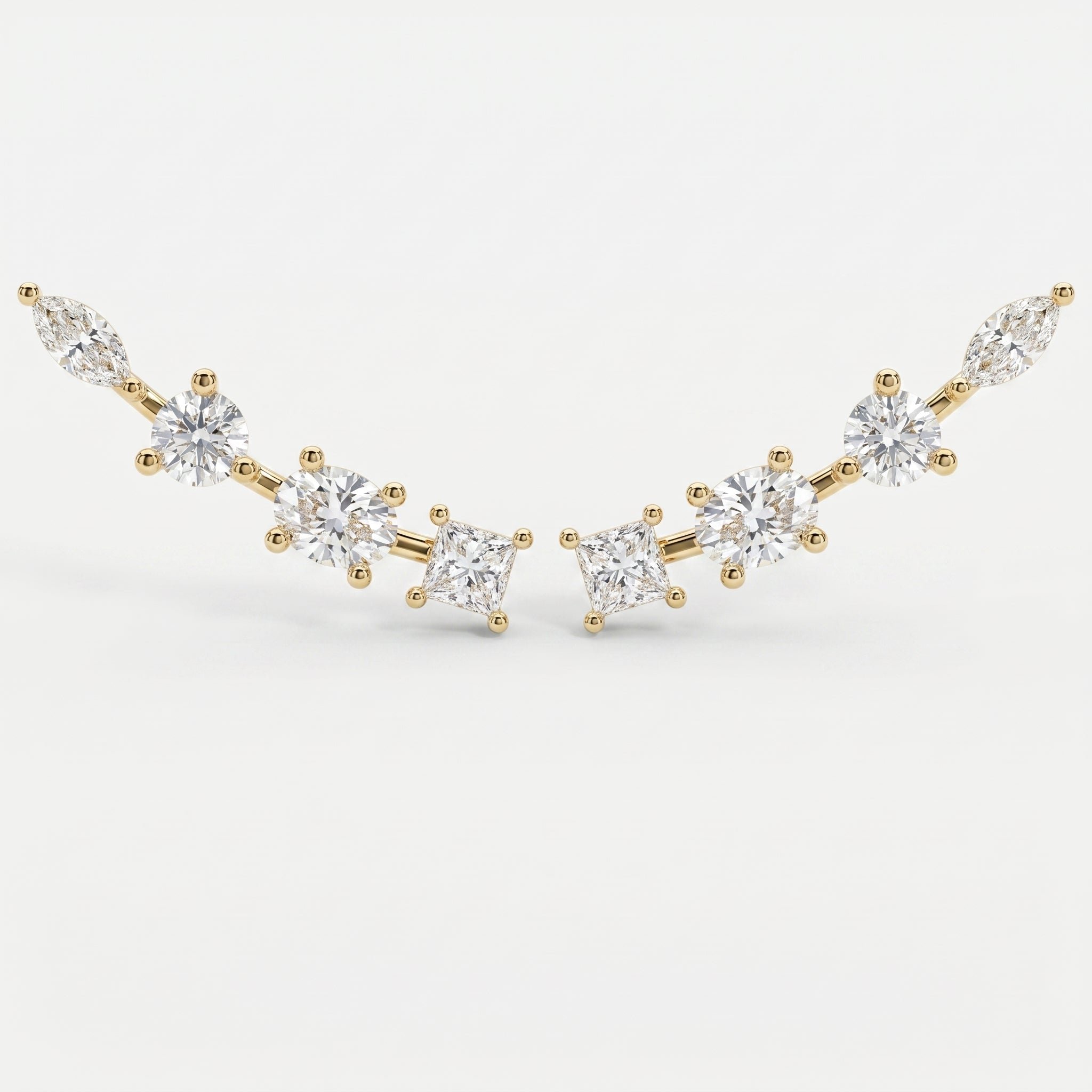 Shooting Star Climber Fashion Earring