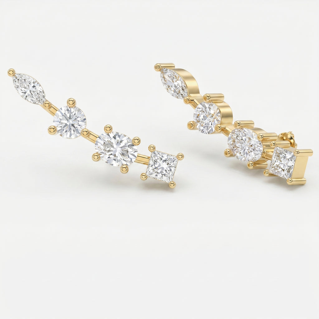 Shooting Star Climber Fashion Earring
