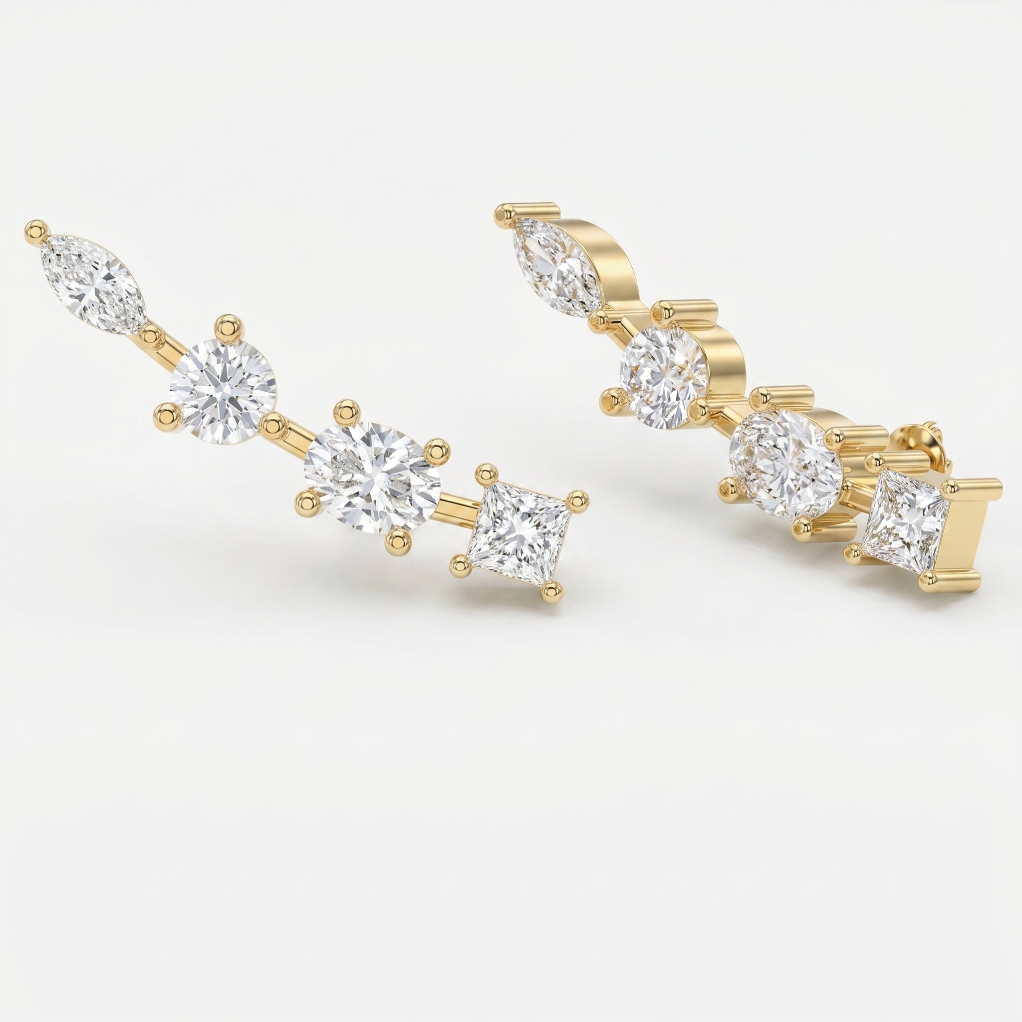 Shooting Star Climber Fashion Earring