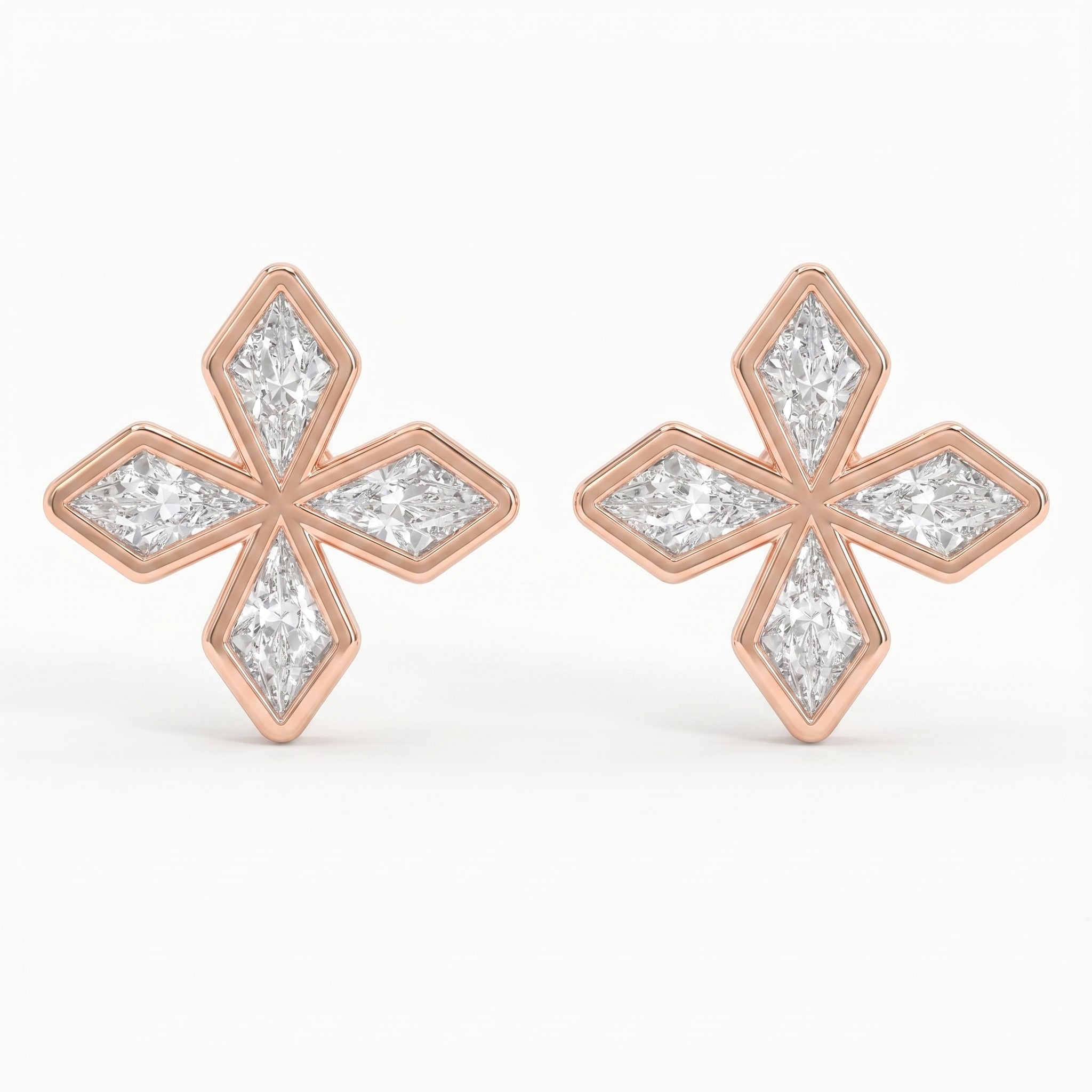 Kite Diamond Celestial Fashion Earrings