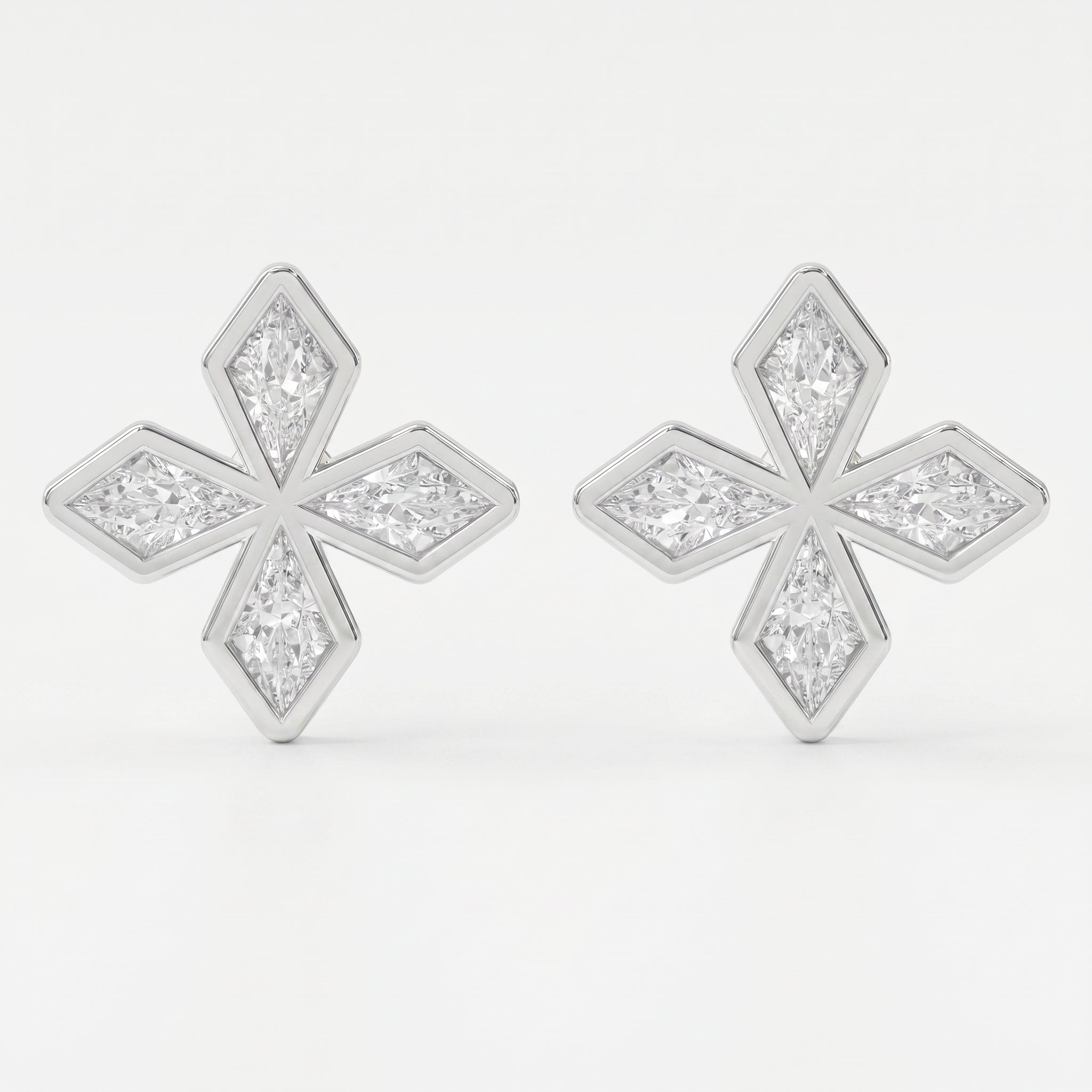 Kite Diamond Celestial Fashion Earrings