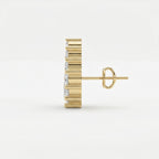 Round Diamond Celestial Climbers Fashion Earring