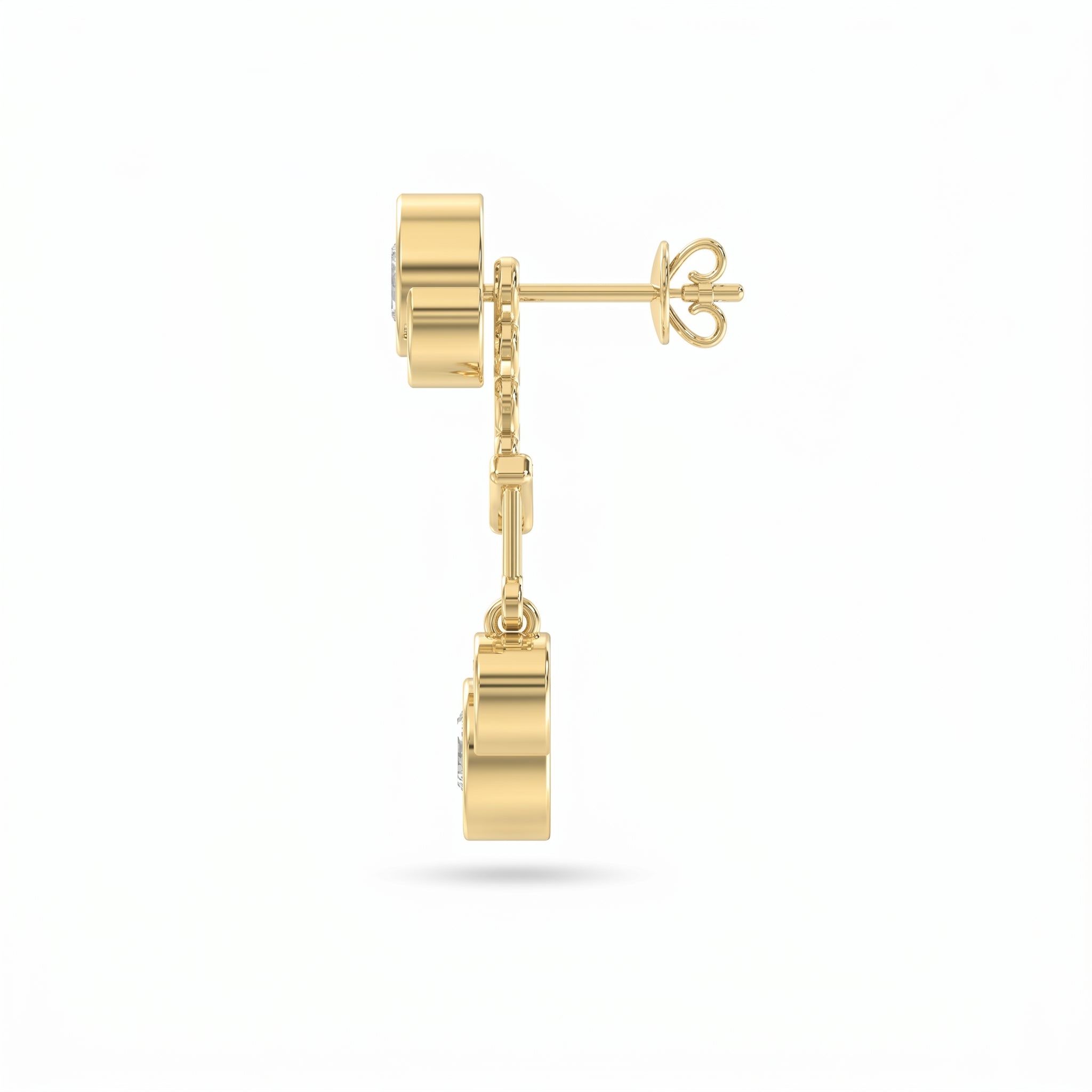 Pear Diamond Regal Teardrop Chandelier Fashion Earrings