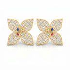 Chromatic Clover Fashion Earrings