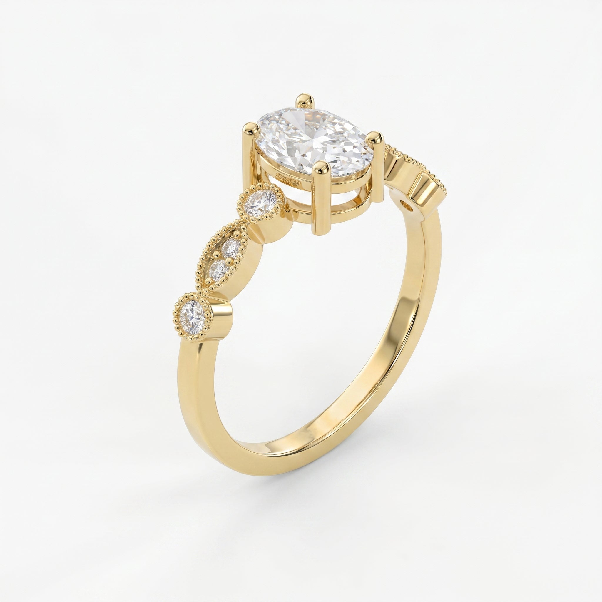 Heritage Lace Oval Ring