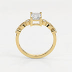 Antique Line Emerald Ring