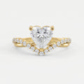 Vow point Heart Ring