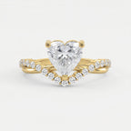 Vow point Heart Ring