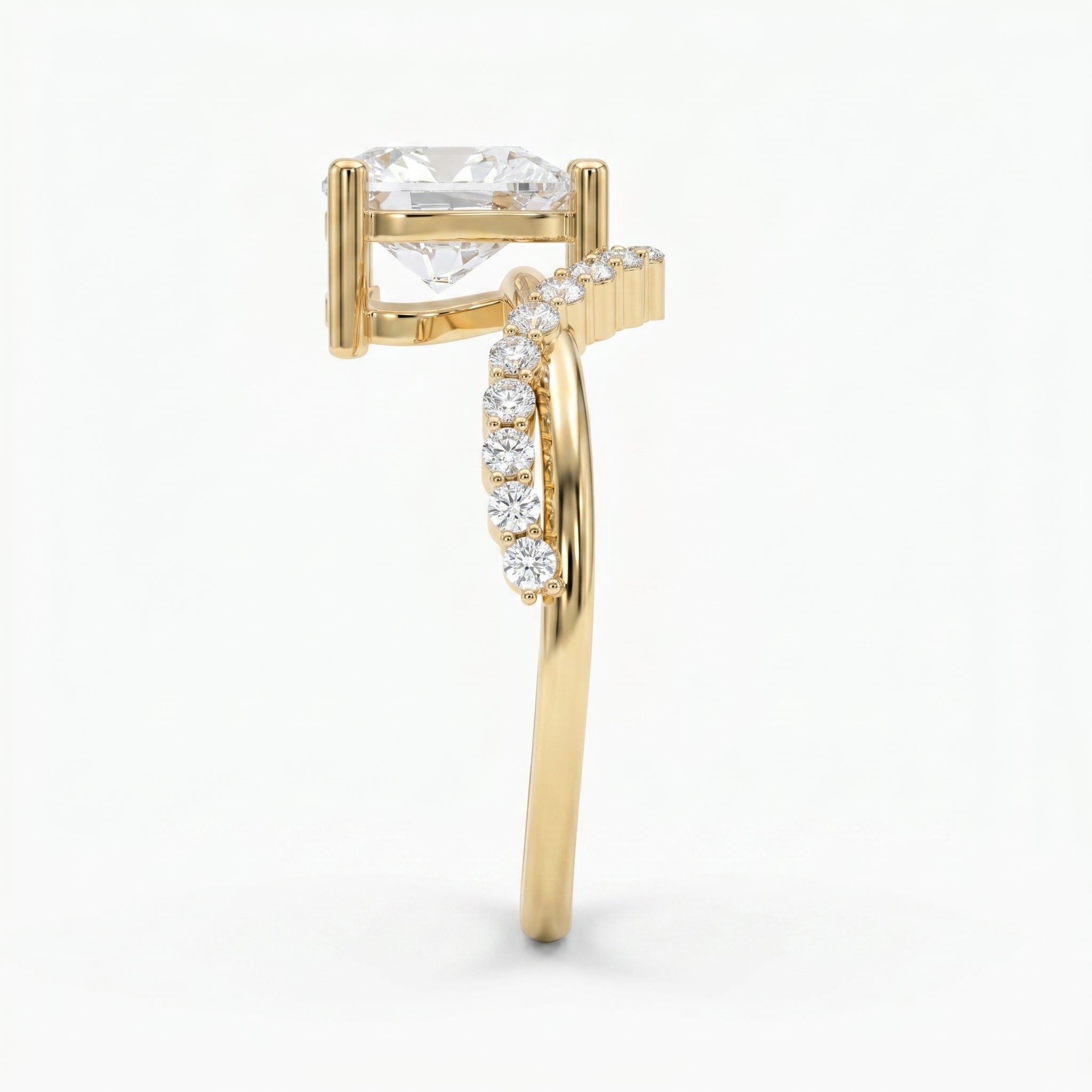 Vow point Heart Ring