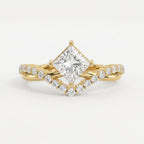 Axis Embrace  Princess Diamond Ring