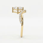 Axis Embrace  Princess Diamond Ring