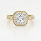 Princess Diamond Shape Vintage Ring