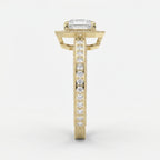 Princess Diamond Shape Vintage Ring