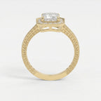 Princess Diamond Shape Vintage Ring